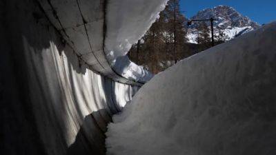 IOC shuts down Italy's late plan to revive home bobsleigh track for 2026 Olympics
