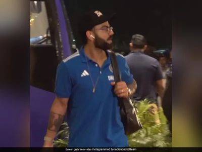 Watch: Having Booked Cricket World Cup 2023 Semi-Final Spot, Indian Team Arrives In Kolkata For South Africa Game