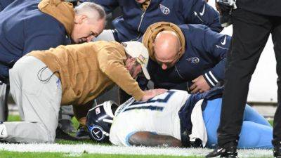 Mike Vrabel - Ryan Tannehill - Will Levis - Titans WR Treylon Burks is in concussion protocol - ESPN - espn.com - state Tennessee