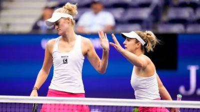Canada's Dabrowski, partner Routliffe finish group stage unbeaten at WTA Finals