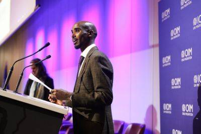 Olympic gold medalist, Mo Farah becomes IOM goodwill ambassador after retirement from athletics