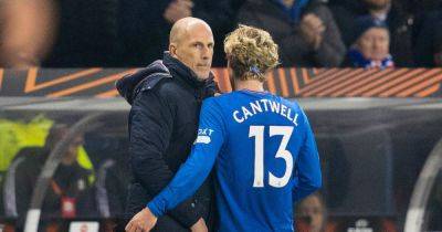 Why Todd Cantwell Rangers sub HAD to happen as Philippe Clement admits he hated first half hook job