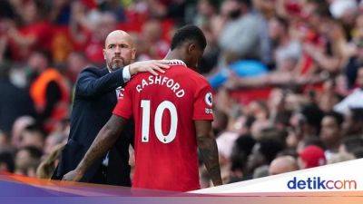 Marcus Rashford - Rashford Dugem Usai MU Dibantai City, Ten Hag: Tidak Bisa Diterima - sport.detik.com