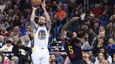 NBA roundup: Warriors survive close call, edge Thunder