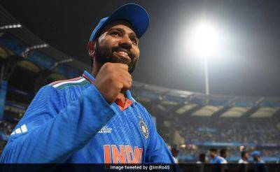 Rohit Sharma - Watch: Indian Cricket Team Fan Asks Rohit Sharma "Is World Cup Ours?". His Response Is... - sports.ndtv.com - South Africa - India - Sri Lanka - Bermuda