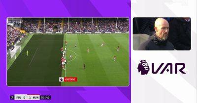 Bruno Fernandes - Harry Maguire - Scott Mactominay - Jermaine Jenas - John Brooks - Why Scott McTominay's goal for Manchester United vs Fulham was ruled out for offside - manchestereveningnews.co.uk