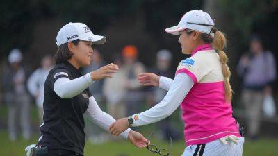 Nasa Hataoka and Shiho Kuwaki continue to lead in Japan