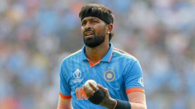 Cricket World Cup 2023: Veteran Star To Replace Hardik Pandya As India's Vice-Captain - Report