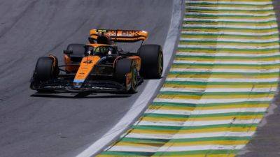 McLaren's Norris on pole for Sao Paulo sprint