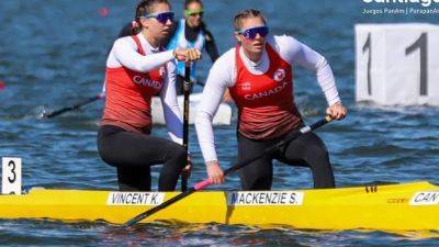 Katie Vincent, Sloan MacKenzie gold leads Canada's canoe/kayak march to Pan Am Games podium