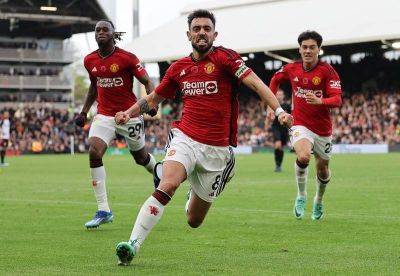 Bruno Fernandes - Bruno Fernandes strikes late to beat Fulham and ease pressure on Erik ten Hag - thenationalnews.com