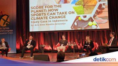 Kongres TAFISA 2023, Menpora Paparkan Cara Atasi Iklim Lewat Olahraga - sport.detik.com - New York - Indonesia