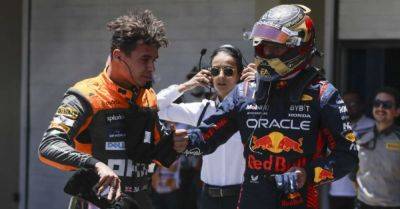Max Verstappen thwarts Lando Norris’ bid for first F1 win with sprint victory