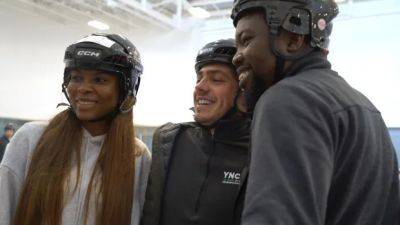 Learning to skate is helping these newcomers feel at home in London