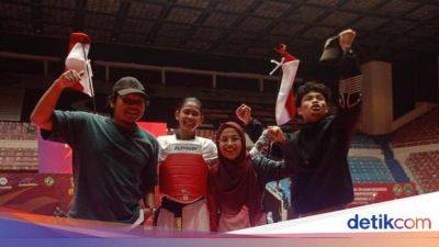 Taekwondoin Indonesia Ni Kadek Heni Raih Emas di Kejuaraan Asia 2023