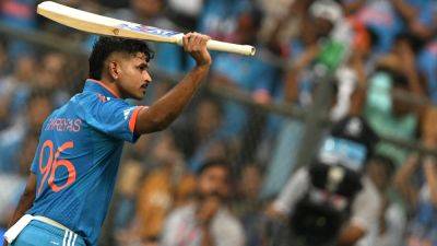 Nasser Hussain - Star Sports - Shreyas Iyer - Sunil Gavaskar - Cricket World Cup - 'Played For The Team': England Great Hails Under-Fire Shreyas Iyer After Big Win vs Sri Lanka - sports.ndtv.com - India - Sri Lanka