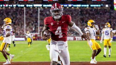 Alabama rallies in second half against LSU to boost College Football Playoff chances