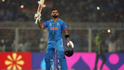 Kohli equals Tendulkar milestone with World Cup ton, India crush South Africa