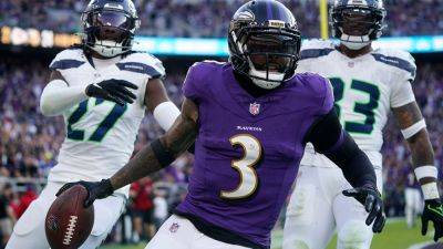 Odell Beckham Jr scores first TD with Ravens as Baltimore pounds Seattle