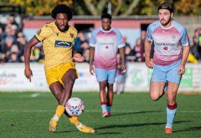 Matthew Panting - Maidstone United - George Elokobi - Maidstone United’s Devonte Aransibia living the dream in the FA Cup after scoring one and making one in 2-0 First Round win at Chesham United - kentonline.co.uk - county Barrow