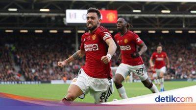Bruno Fernandes - Liga Inggris - MU Kini Tak Kenal Kata Imbang, Skornya Selalu Tipis Saat Menang - sport.detik.com