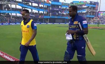 What Is Timed Out Law? Explaining Angelo Mathews' World Cup Dismissal Against Bangladesh