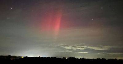 Met Office gives chances of seeing Northern Lights tonight after stunning display in northern England