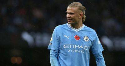 Kevin De-Bruyne - Pep Guardiola - Sergio Gómez - Erling Haaland - Man City get major Erling Haaland fitness hint as 23 players train before Young Boys fixture - manchestereveningnews.co.uk - county Major - county Young