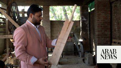 Kashmiri batmakers celebrate ‘historic’ willow bat debut at Cricket World Cup in India