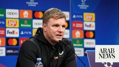 Eddie Howe denies ‘hard but fair’ Newcastle are out to ruffle Champions League feathers