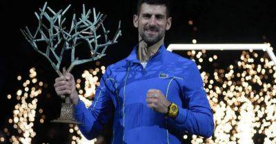 Novak Djokovic sets sights on major goals after securing Paris Masters title