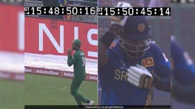 Angelo Mathews - Timed Out Saga: Angelo Mathews Shares 'Proof', Claims He Was In Crease Within 2 Minutes - sports.ndtv.com - Sri Lanka - Bangladesh
