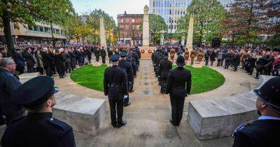 Remembrance Sunday 2023 services in Greater Manchester
