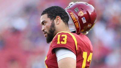 Caleb Williams weeping in mother’s arms after USC loss shows he’s not ready for NFL Draft -- commentary