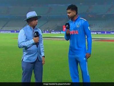 'Defaced' India Flag Angers Sunil Gavaskar During Cricket World Cup Match, Asks Police To Take Action