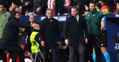 Fuming Brendan Rodgers in Celtic eruption over red card as Daizen Maeda victim of Atletico Madrid 'dark arts'