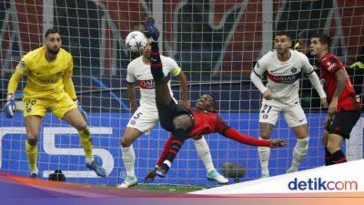 AC Milan Vs PSG 1-1 di Babak Pertama