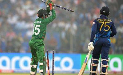 Angelo Mathews - Watch: After 'Timed Out' Controversy, Another Unusual Dismissal Rocks Sri Lanka Against Bangladesh - sports.ndtv.com - Sri Lanka - Bangladesh - county Rock