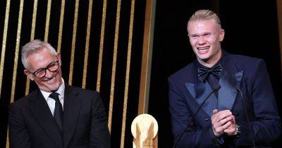 Gary Lineker reveals Erling Haaland private chat after Man City striker loses to Lionel Messi