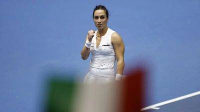 Italy beat France in BJK Cup Finals after two singles wins