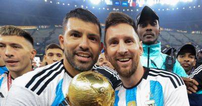 Man City legend Sergio Aguero reunites with Lionel Messi in deal to rival David de Gea