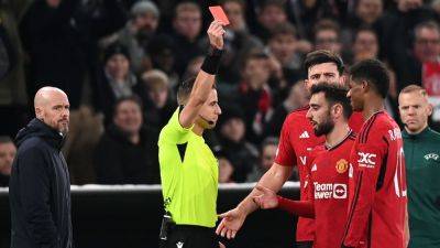 Rashford red card 'changed everything' for Man United - Ten Hag - ESPN