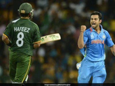 Michael Vaughan - Virat Kohli - Mohammad Hafeez - Cricket World Cup - 'You Were Bowled By Virat Kohli...': England Great Shuts Down Mohammed Hafeez Over 'Selfish' Jibe at India Star - sports.ndtv.com - Netherlands - South Africa - India - Pakistan