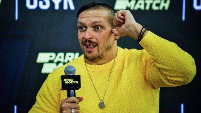 Usyk wants heavyweight title unification bout with Fury in February