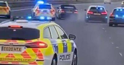 BMW driver attempted to drive on wrong side of M6 before being caught by cops in terrifying chase - manchestereveningnews.co.uk