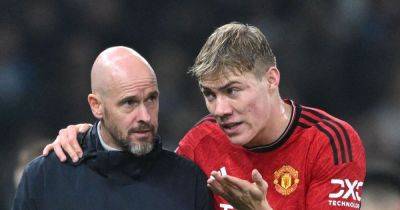 Rasmus Hojlund insists Erik ten Hag has entire backing of Manchester United dressing room