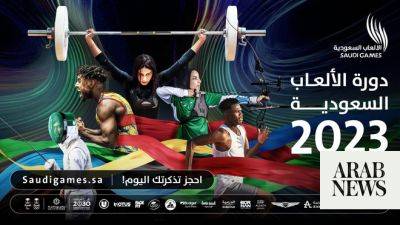 Karim Benzema - Nuno Santo - Cameron Smith - Saudi Games 2023 tickets on sale - arabnews.com - Saudi Arabia