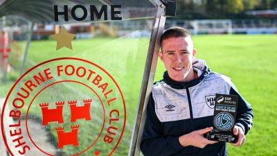 Jack Moylan signs off from Shelbourne as player of the month