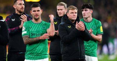 Eddie Howe knows Newcastle need two wins to keep Champions League hopes alive