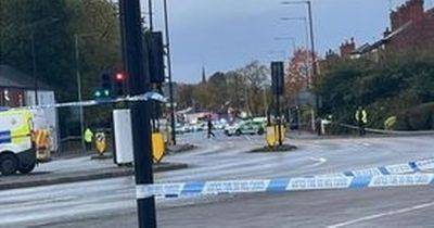 BREAKING: Police tape off stretch of major Greater Manchester road after 'serious' incident - latest updates - manchestereveningnews.co.uk - county Morrison